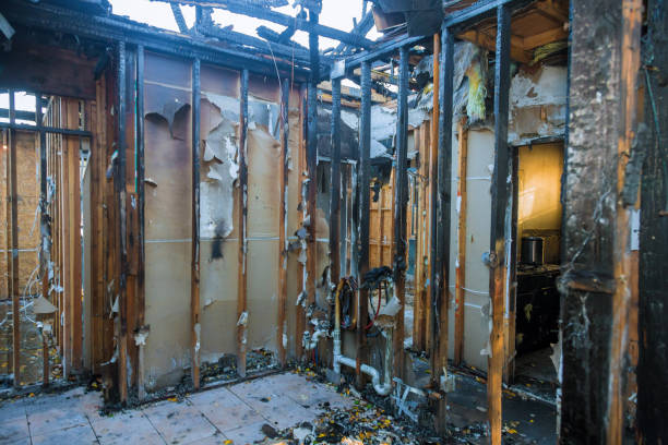 Professional Smoke Damage Removal technician working in Raritan, NJ